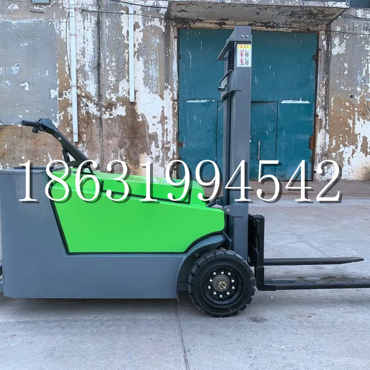 铜锣乡小型电动叉车1吨2吨步行站驾式电瓶堆高充电装卸车液压升降车铲车